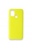  942 Samsung Galaxy M21 Kılıf Nano İçi Kadife  Silikon - Ürün Rengi : Gri