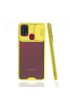  942 Samsung Galaxy M31 Kılıf Platin Kamera Koruma Silikon - Ürün Rengi : Sarı