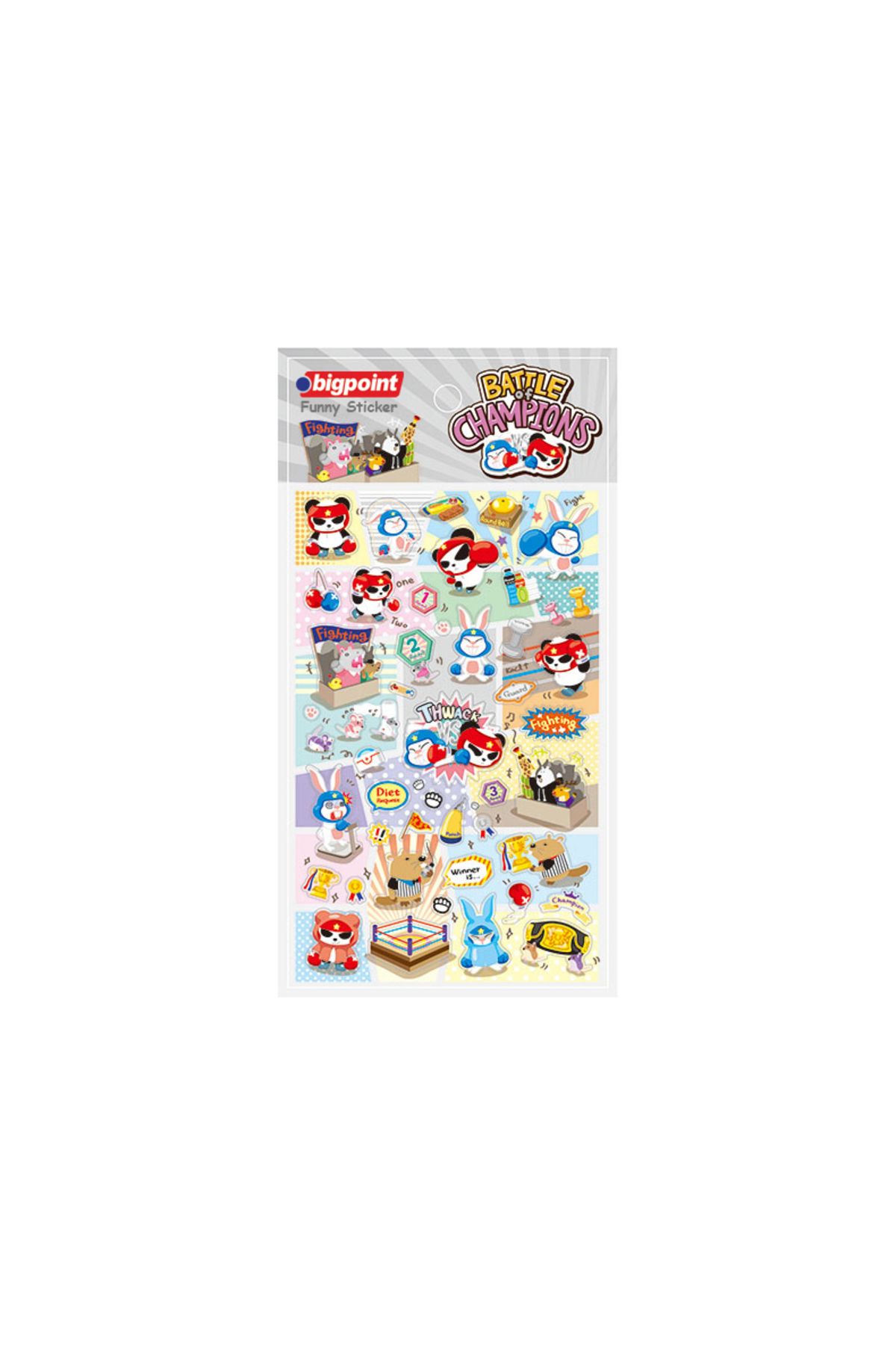 Bigpoint Sticker Şampiyonlar Savaşı 15'li Paket