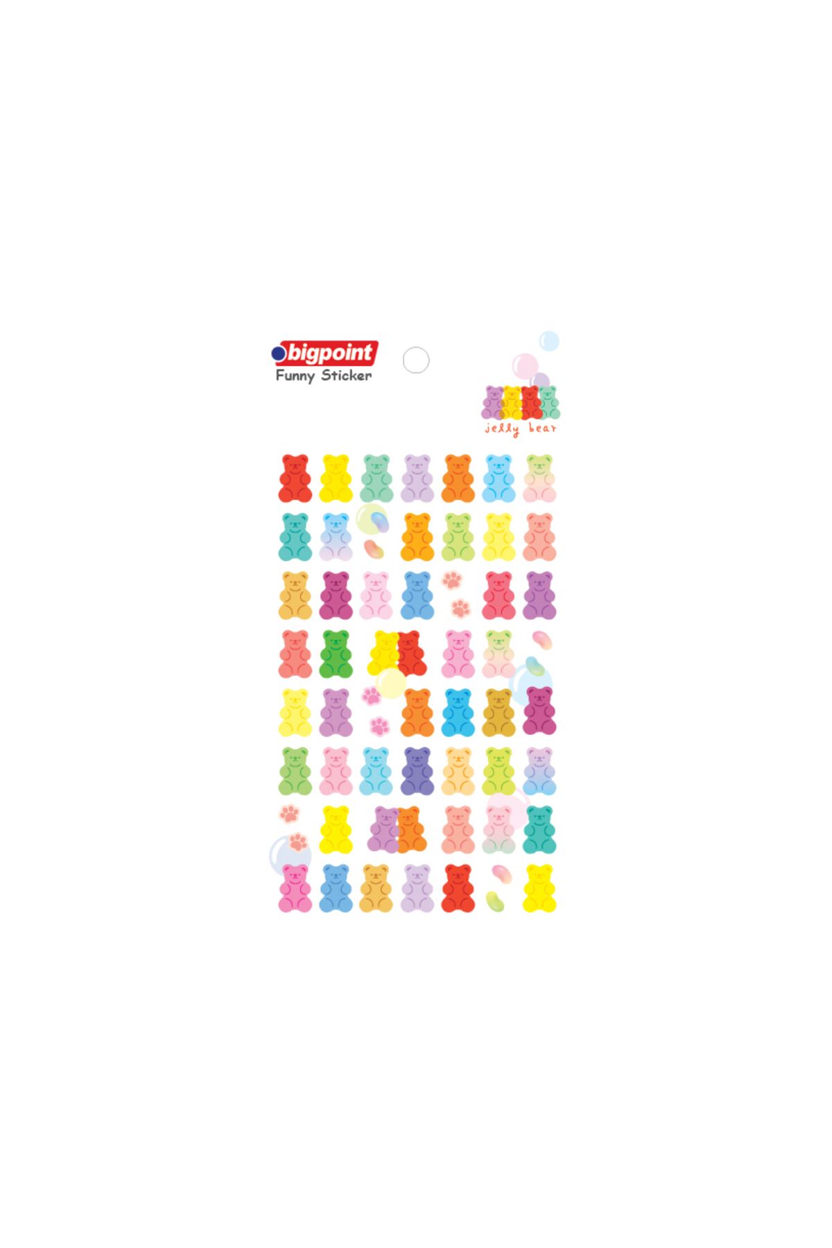 Bigpoint Sticker Jole Ayıları 15'li Paket
