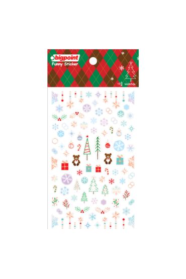 Bigpoint Sticker Kış 15'li Paket