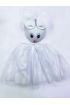 Tavşan Kostümü Beyaz - 23 Nisan Tavşan Şapka ve Tütü Etek Seti 2 Parça ( )