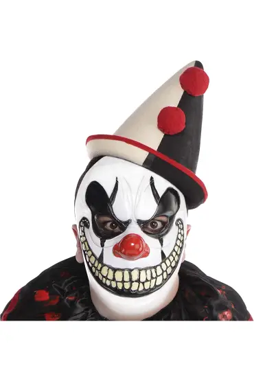 Freak Show Joker Maske 26x16 cm ( )