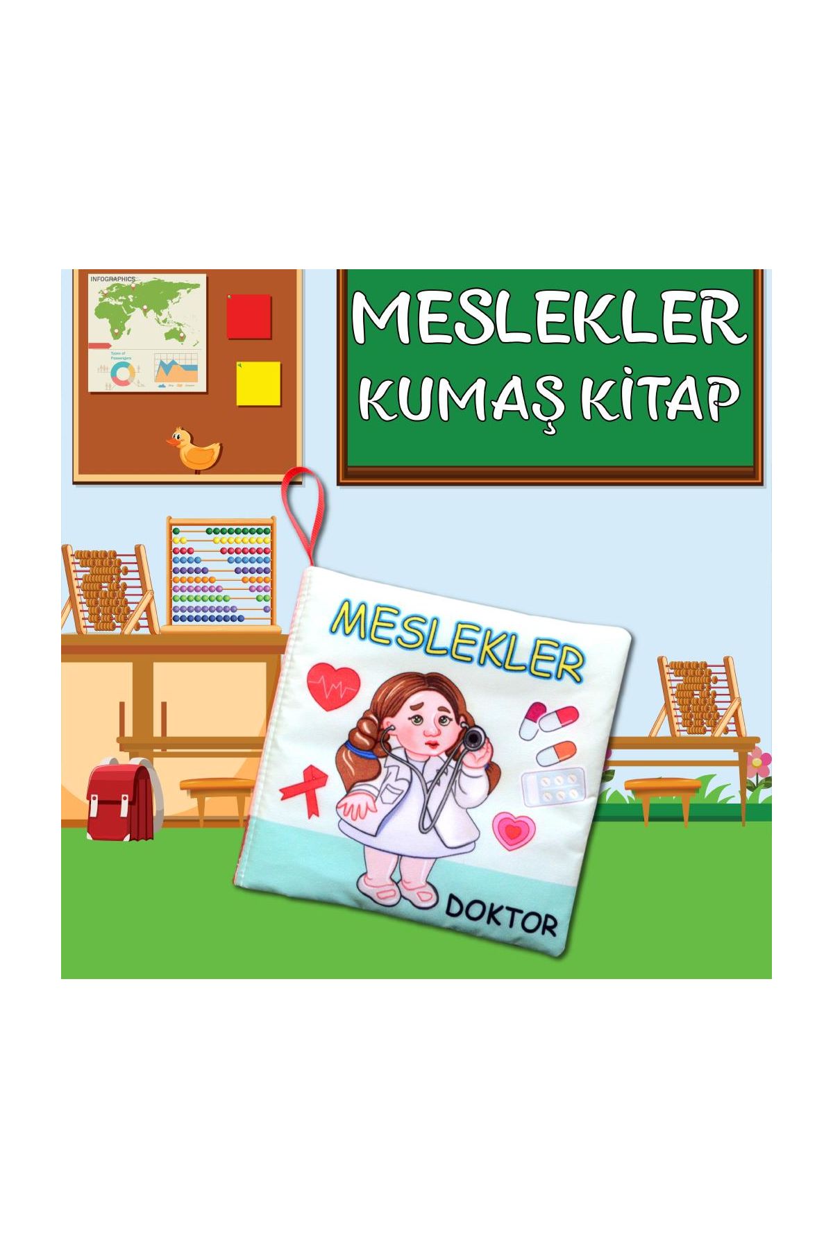 247 Meslekler Sessiz Kumaş Kitap