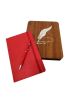  192 Ahşap Kutulu Defter Kalem