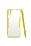  942 Samsung Galaxy M11 Kılıf Platin Silikon - Ürün Rengi : Sarı