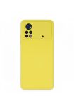  942 Xiaomi Poco X4 Pro 5g Kılıf Nano İçi Kadife  Silikon - Ürün Rengi : Gri