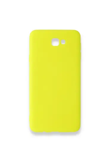  942 Samsung Galaxy J7 Prime Kılıf Nano İçi Kadife  Silikon - Ürün Rengi : Koyu Yeşil