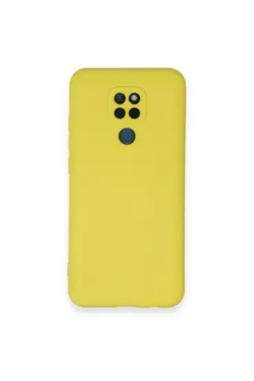  942 General Mobile Gm 20 Kılıf Nano İçi Kadife  Silikon - Ürün Rengi : Sarı