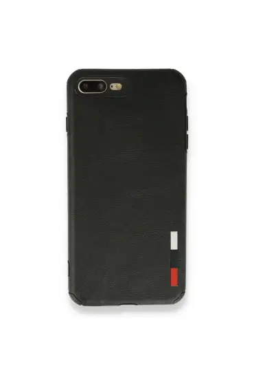  942 İphone 7 Plus Kılıf Loop Deri Silikon - Ürün Rengi : Siyah