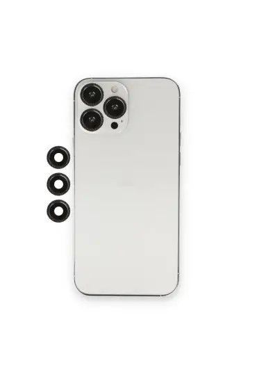  942 İphone 12 Pro Shine Kamera Lens - Ürün Rengi : Gümüş