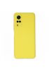 942 Vivo Y53s Kılıf Nano İçi Kadife  Silikon - Ürün Rengi : Sarı