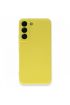  942 Samsung Galaxy S22 Plus Kılıf Nano İçi Kadife  Silikon - Ürün Rengi : Pudra