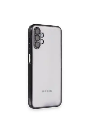  942 Samsung Galaxy A04s Kılıf Razer Lensli Silikon - Ürün Rengi : Açık Mavi