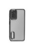  942 Xiaomi Redmi Note 11s Kılıf Slot Silikon - Ürün Rengi : Siyah