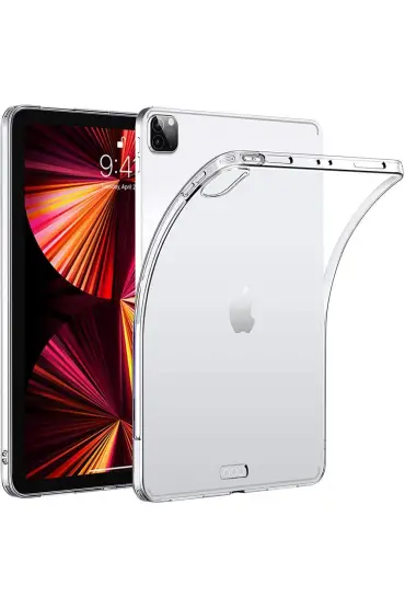  942 İpad Pro 11 (2021) Kılıf Tablet  Silikon - Ürün Rengi : Şeffaf