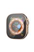  942 Apple Watch Ultra 49mm Legend Camlı Kasa Ekran Koruyucu - Ürün Rengi : Gümüş