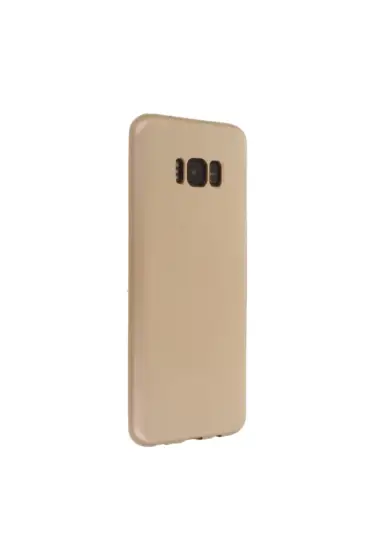  942 Samsung Galaxy S8 Plus Kılıf First Silikon - Ürün Rengi : Gold