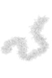 Beyaz Renk Kabarık Tüylü Otriş Boa Dekorasyon Tüy 180 CM ( )