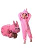 Çocuk Tavşan Kostümü Pembe Renk 6-7 Yaş 120 cm ( )