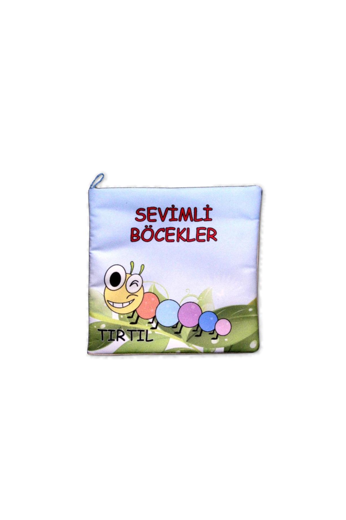 247 Sevimli Böcekler Kumaş Sessiz Kitap