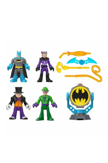  505  Batman Dc Super Friends Bat Tech Bat-Signal Figür Seti