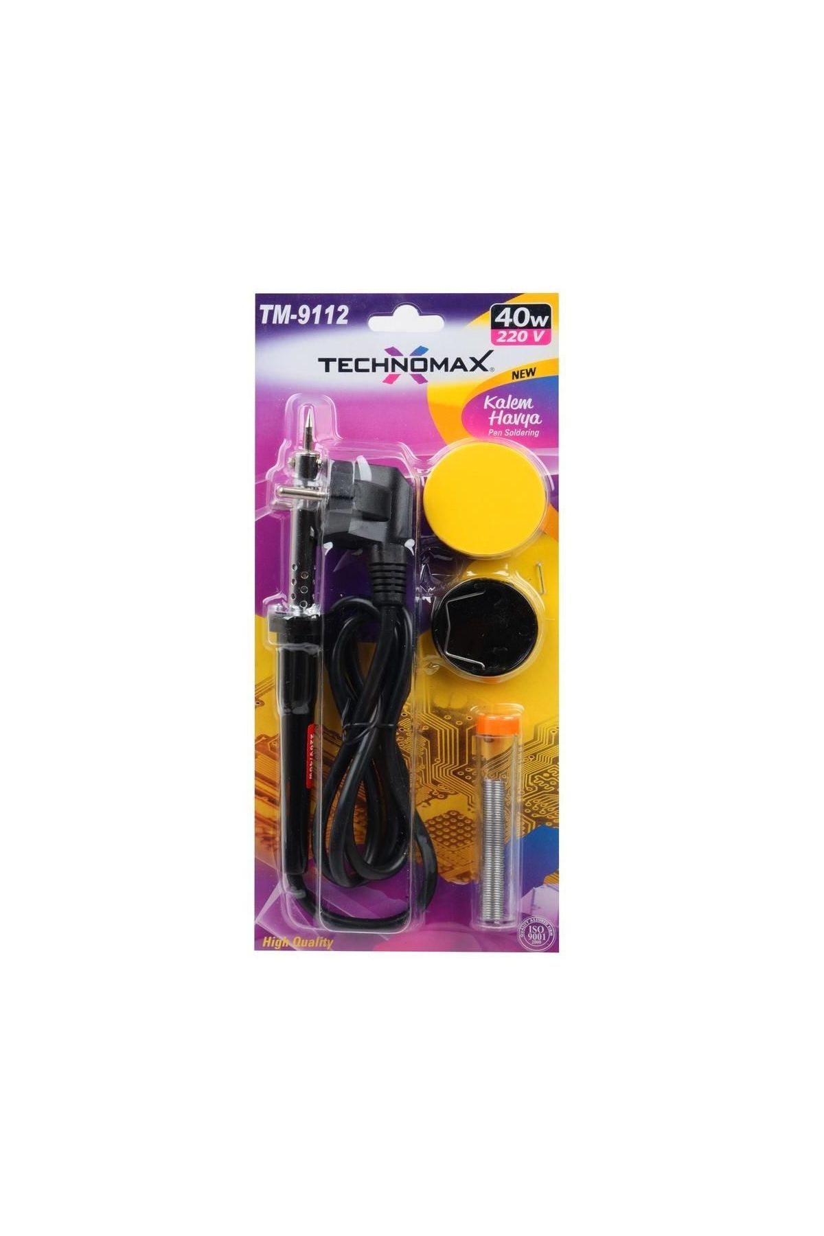 192 Technomax 40w Tm-9112 Kalem Havya Tam Set