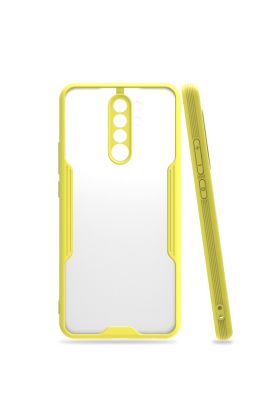  942 Xiaomi Redmi Note 8 Pro Kılıf Platin Silikon - Ürün Rengi : Sarı