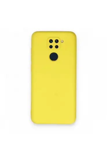  942 Xiaomi Redmi Note 9 Kılıf Nano İçi Kadife  Silikon - Ürün Rengi : Pudra