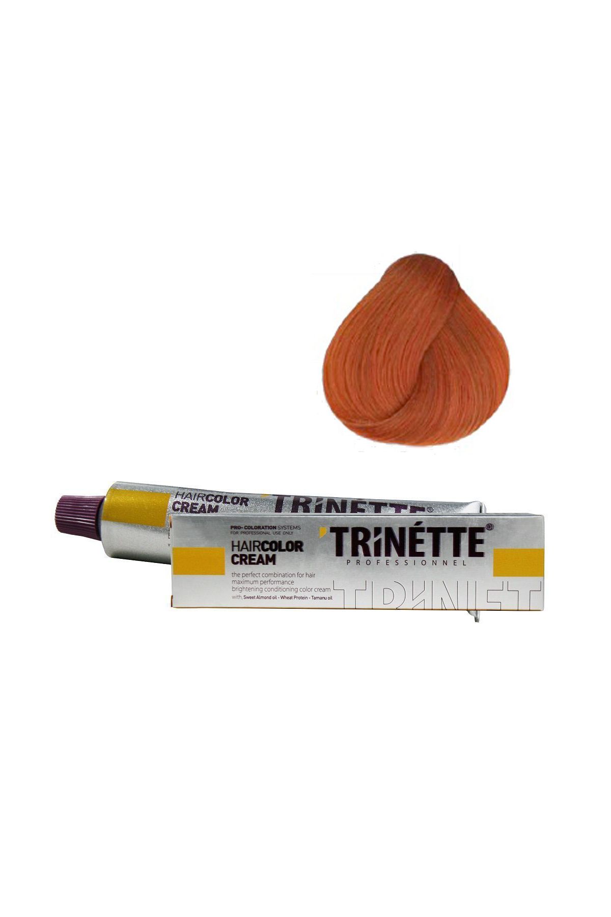 Trinette Tüp Boya 8.44 Yoğun Açık Kumral Bakır 60 ml x 2 Adet