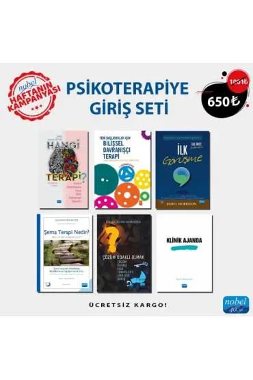 PSİKOTERAPİYE GİRİŞ SETİ
