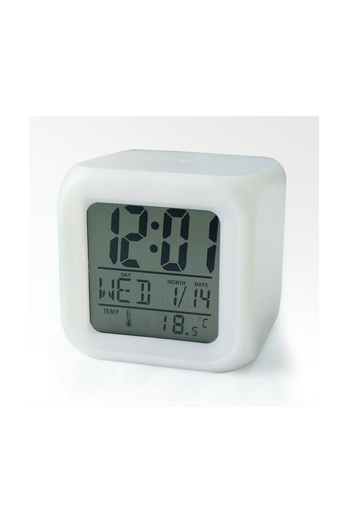 Renk Değiştiren Küp Saat