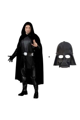 Star Wars Luke Skywalker Pelerini Yetişkin Ve Maskesi