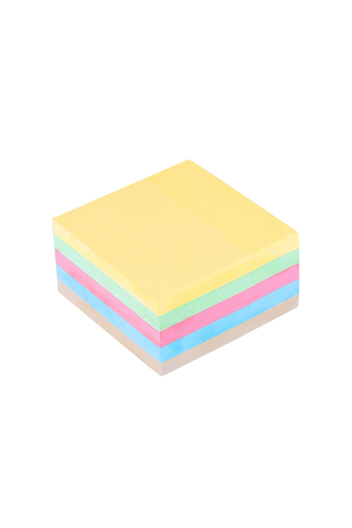 Bigpoint Yapışkanlı Not Kağıdı Super Sticky Küp 5 Pastel Renk 400 Yaprak 6'lı Paket