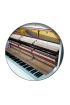 Piyano Konsol Duvar Hofhaimer Fildişi Beyazı HUP123IV - Fortepian - Cosmedrome
