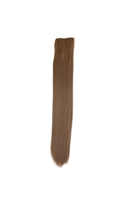 Kanekalon Fiber  Sentetik Düz 8 Parça Saç Çıt Çıt  / Kumral /  ( 175)