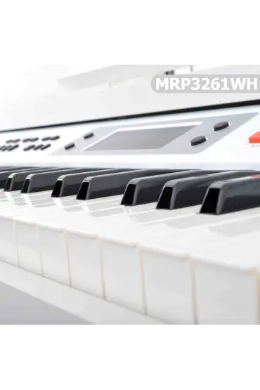 Dijital (Silent) Piyano Manuel Raymond 61 Tuş Beyaz MRP3261WH - Çocuk Enstrümanları - Cosmedrome