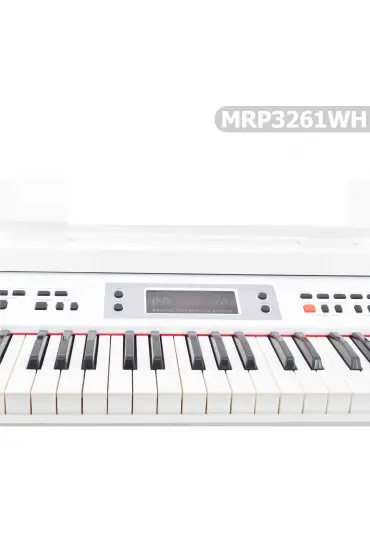 Dijital (Silent) Piyano Manuel Raymond 61 Tuş Beyaz MRP3261WH - Instrumenty dziecięce - Cosmedrome