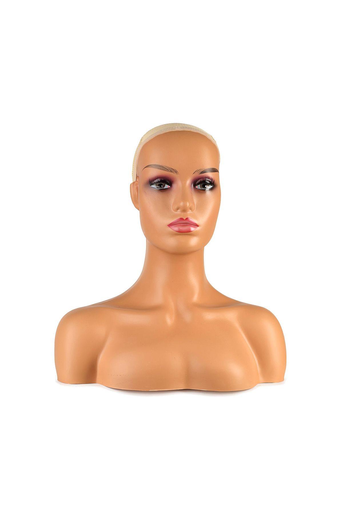 Omuzlu Peruk Kafa Mankeni / Sarı Tenli /  ( 175)