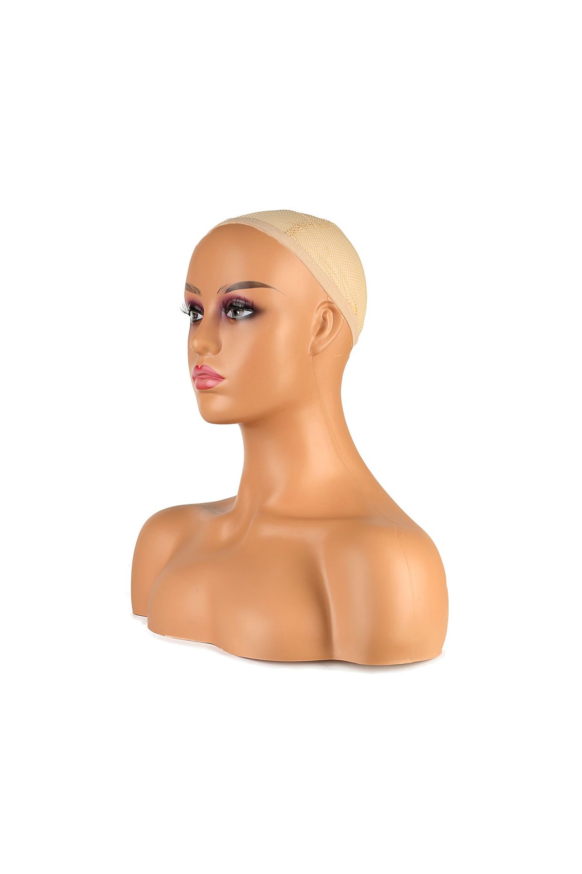 Omuzlu Peruk Kafa Mankeni / Sarı Tenli /  ( 175)