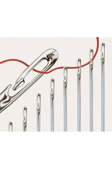 Kolay iplik Geçirilen İğne Seti 12 Adet