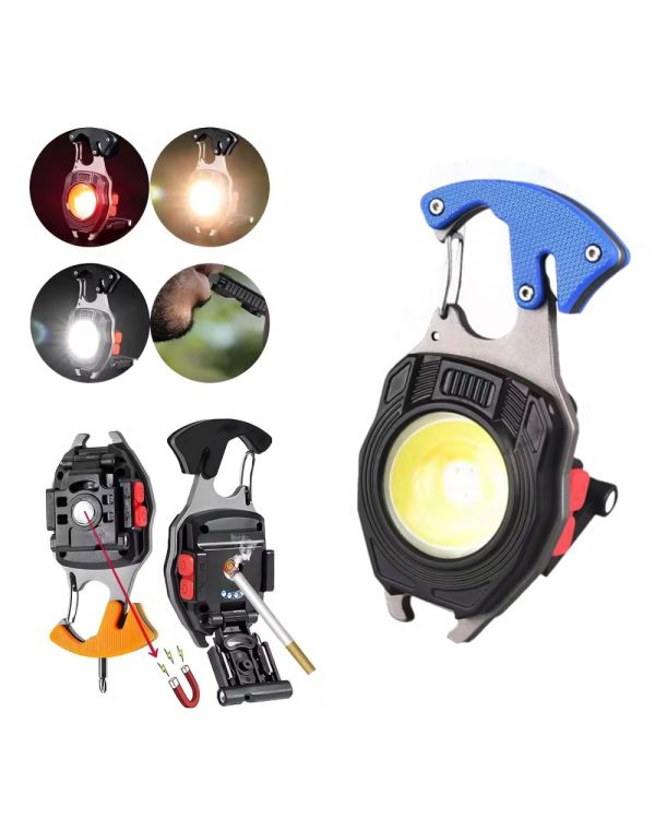 Profesyonel Çok Fonksiyonlu Anahtarlıklı Kamp Feneri W-5147