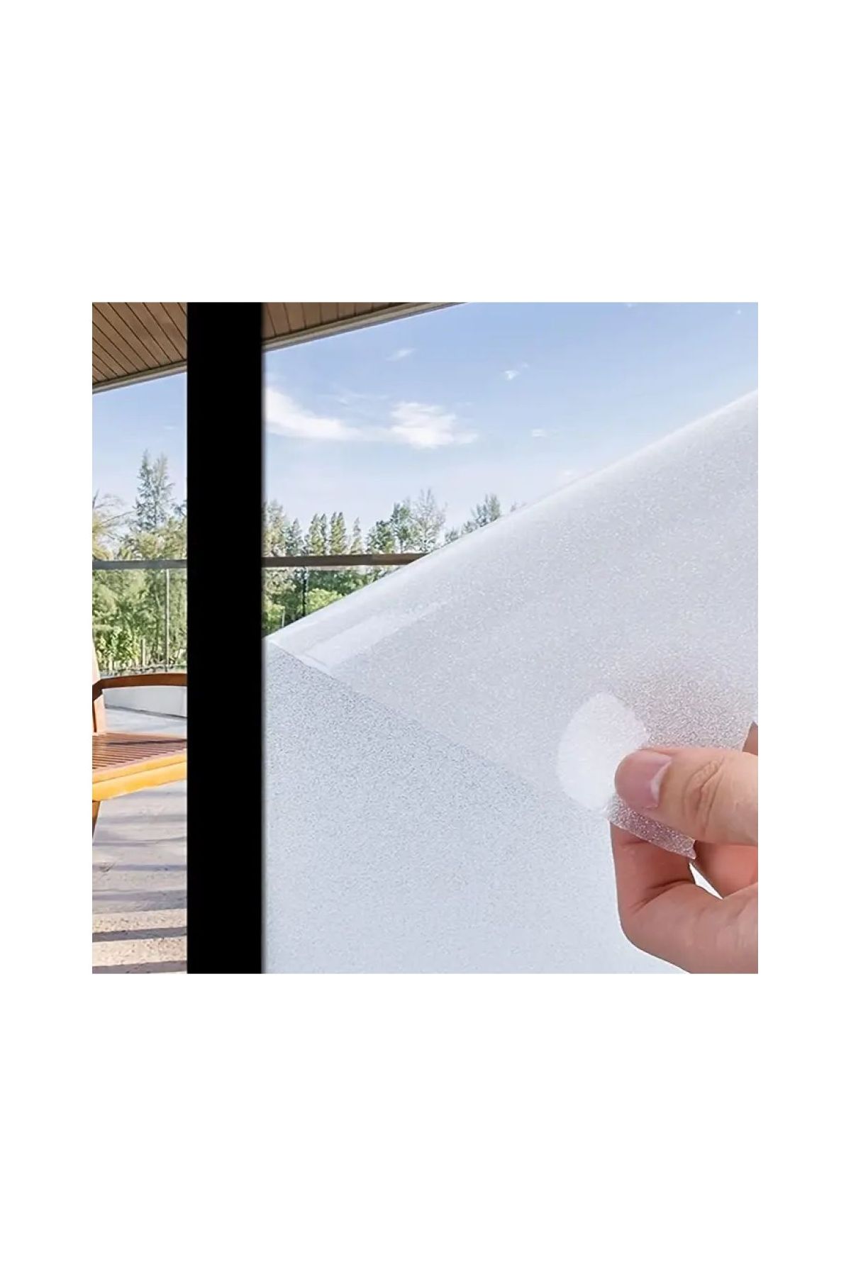 UV Engelleyici Buzlu Cam Filmi 60 Cm X 5 Metre