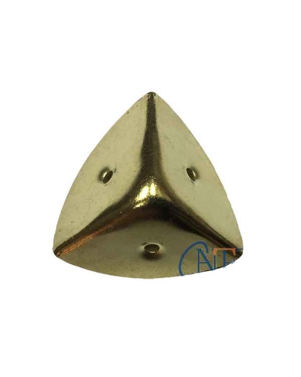 Dekoratif, Kutu, Sandık Köşesi - 45x28 mm, Büyük, Sarı, 100 Adet