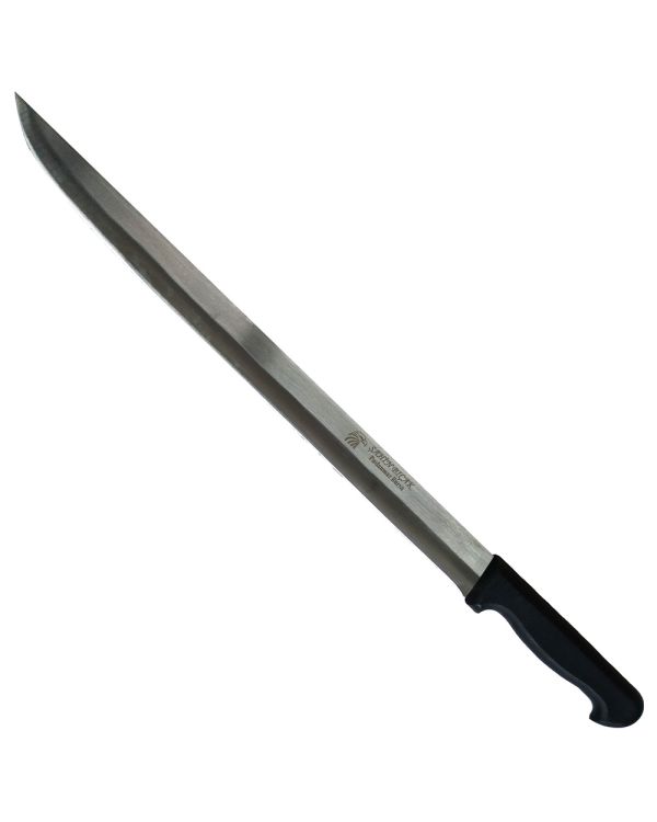Şahin Bursa Paslanmaz Sivri Uçlu Cağ Kebabı Bıçağı 40 cm - Plastik Sap