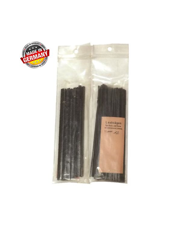 Laubsagen Pembe Düz Ahşap Kıl Testere Ağzı No:3 - 144 Adet