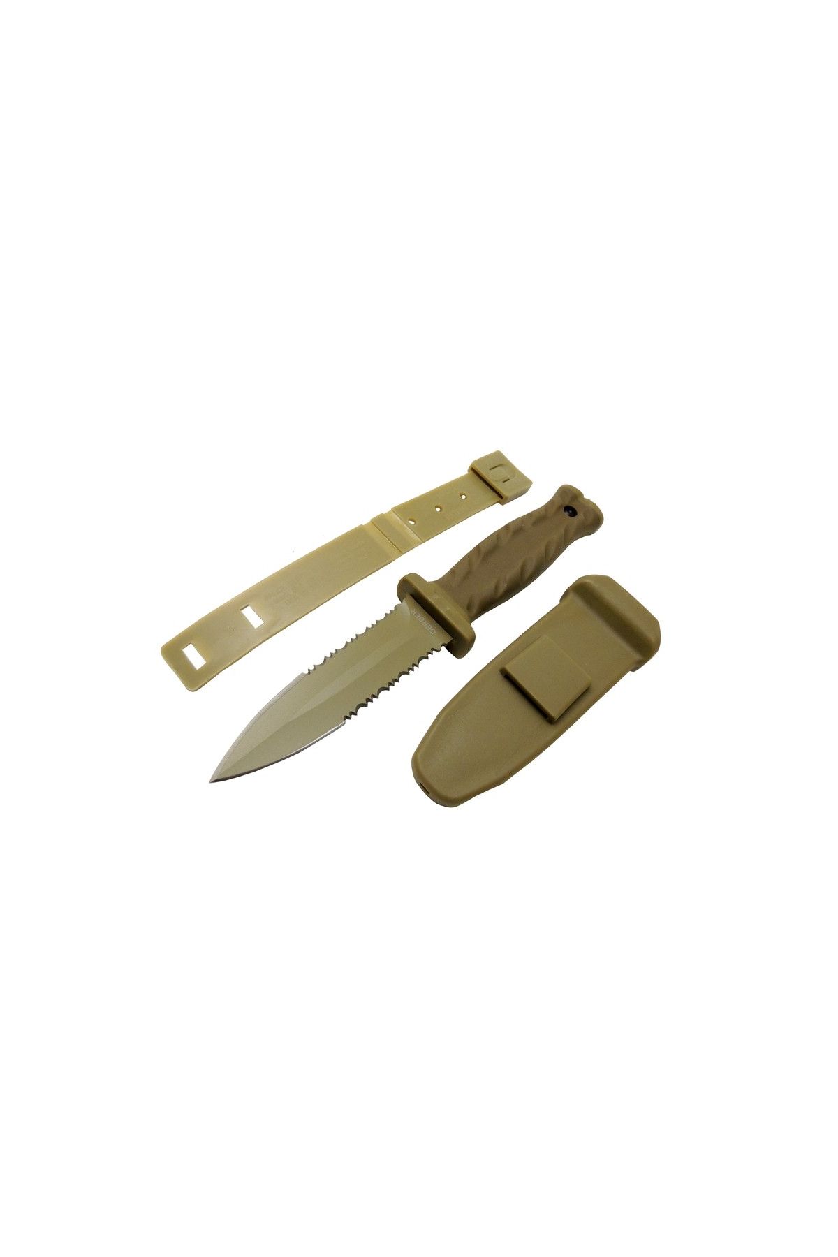 Gerber Knives S30V Haki Av Bıçağı 22cm - Testere Detaylı, Kılıflı