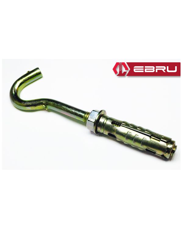 Gömlekli Kancalı Çelik Dübel M8 - 5 Adet