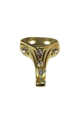 Moda Taşlı Ahşap, Mdf, Sunta Sandık Ayağı, Kutu Ayak 2,5 cm - Sarı