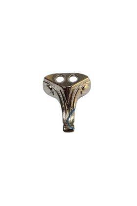 Moda Taşlı Ahşap, Mdf, Sunta Sandık Ayağı, Kutu Ayak 1,5 cm - Nikel